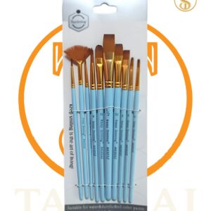Keep Smiling Art Paint Brush Set