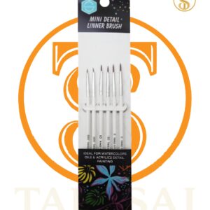 Keep Smiling Mini Detail Liner Brushes