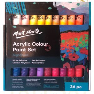 Mont Marte Acrylic Colour 36 pc